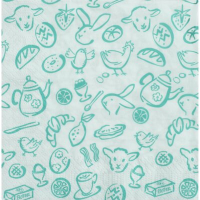 pdp-image-AH Servet lila figuurtjes 33x33cm