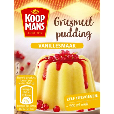 pdp-image-Koopmans Griesmeelpudding vanillesmaak