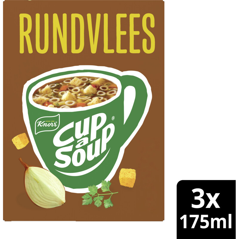 Een afbeelding van Knorr Cup-a-soup rundvlees