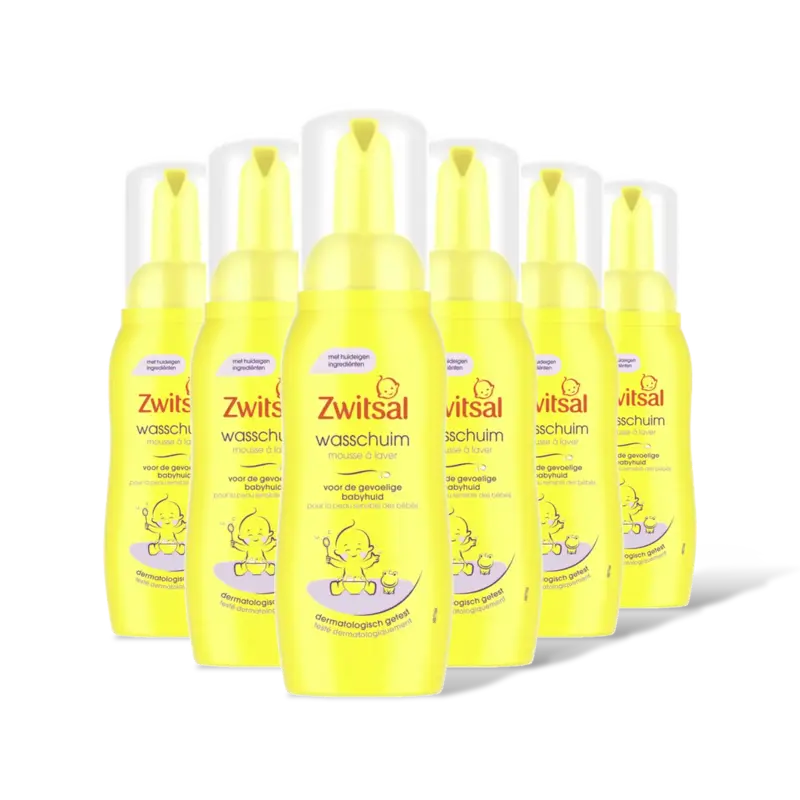 Baby wasschuim 6-pack