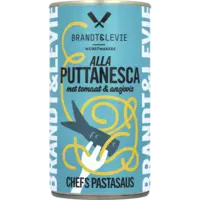 Brandt & Levie Pastasaus puttanesca met ansjovis