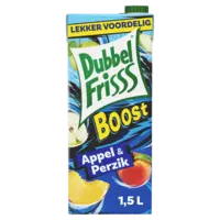 DubbelFrisss Boost appel & perzik
