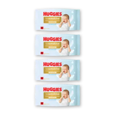 pdp-image-Huggies Extra care sensitive billendoekjes 4-pck