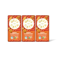 Delicata Reep honey comb pure chocolade 3-pack