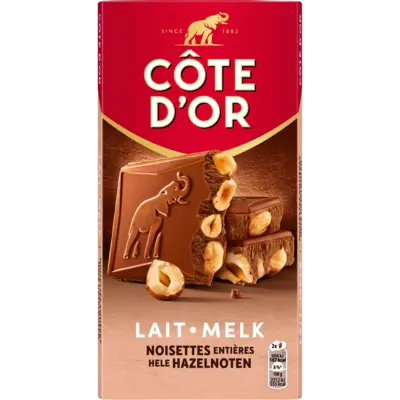 pdp-image-Côte d'Or Chocoladereep melk hele hazelnoten