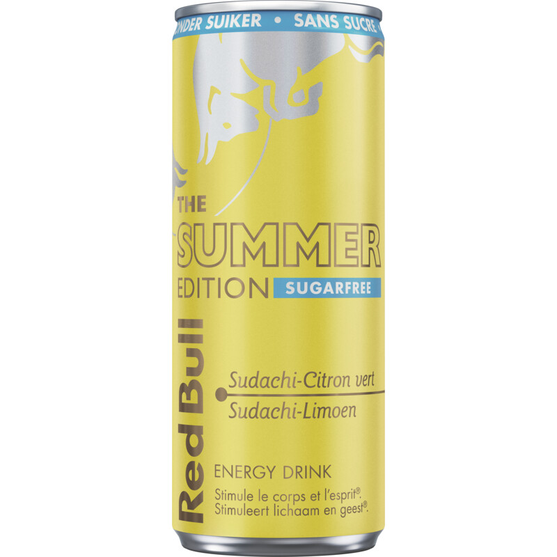 Red Bull Summer edition sugarfree bel