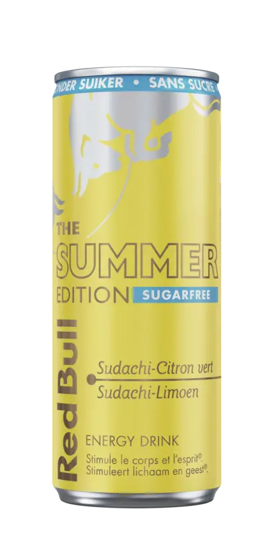 Red Bull Summer edition sugarfree bel