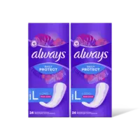 Always Dailies large frsh scent inlegkruis 2pk