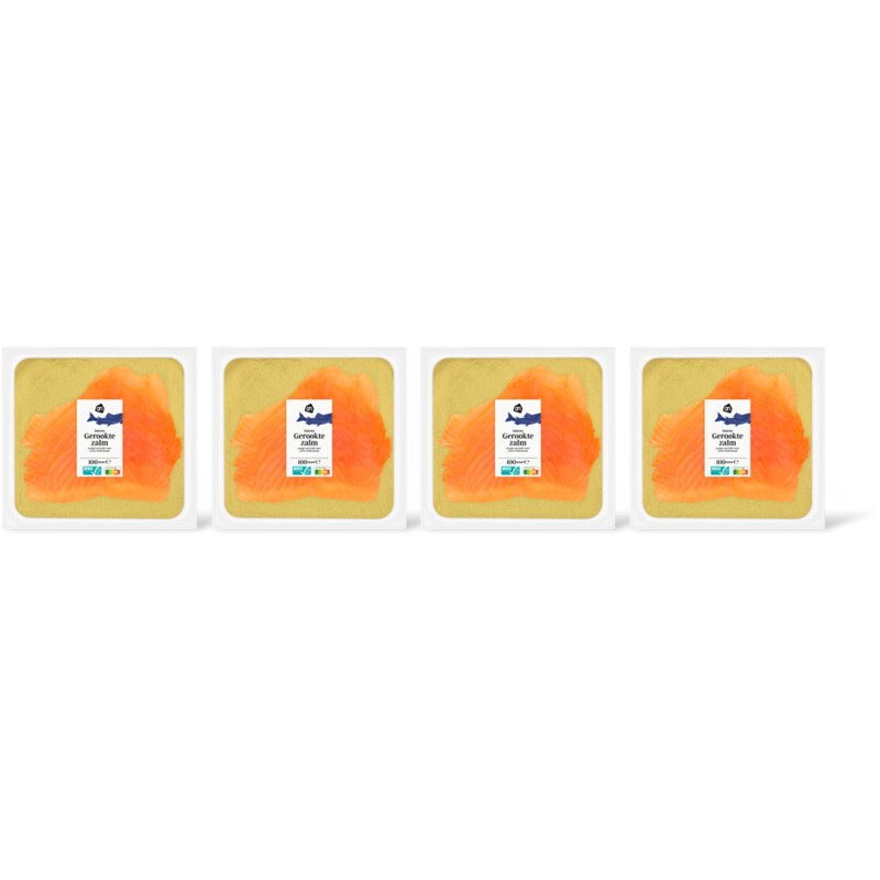 AH Intens gerookte zalm 4-pack