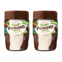 Duo Penotti Hazelnoot & vanille pasta 2-pack