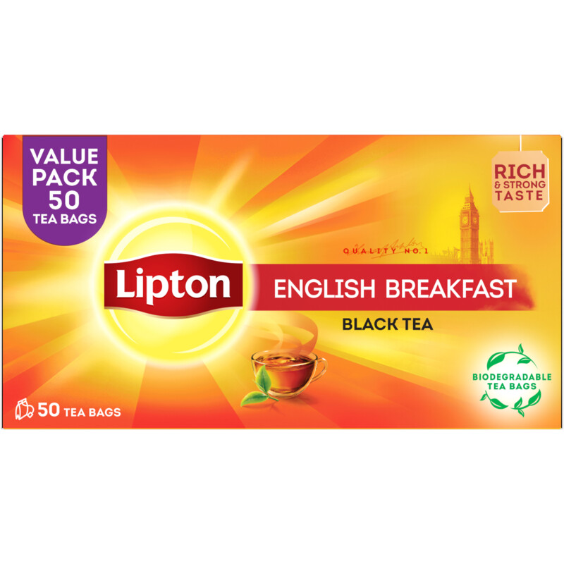Een afbeelding van Lipton English breakfast