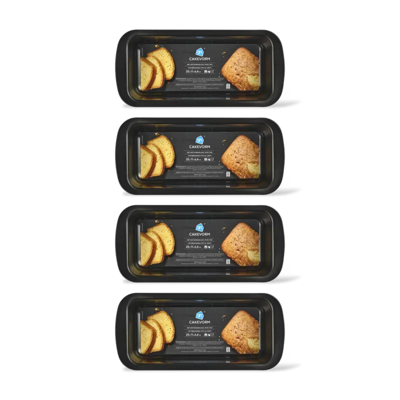 AH Cakevorm 25cm 4-pack