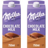 Milka chocolademelk original 2-pack