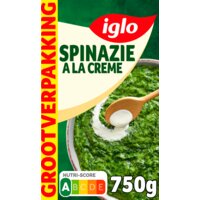 Een afbeelding van Iglo Spinazie à la crème