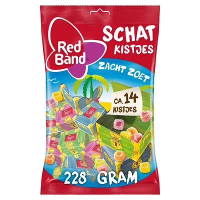 pdp-image-Red Band Schatkistjes zacht zoet uitdeelzak