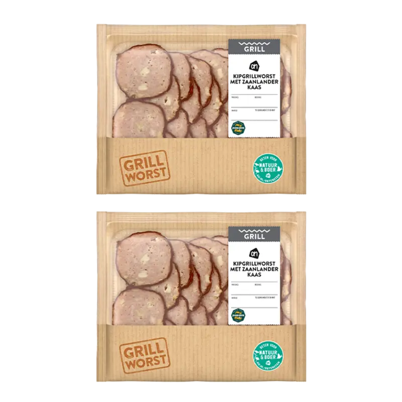 Kipgrillworst met Zaanlander kaas 2-pack