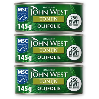 pdp-image-John West Tonijnstukken in olijfolie 3-pack
