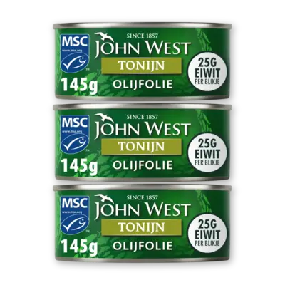 pdp-image-John West Tonijnstukken in olijfolie 3-pack