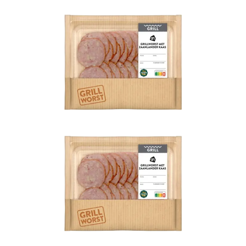 Grillworst met zaanlanderkaas 2-pack