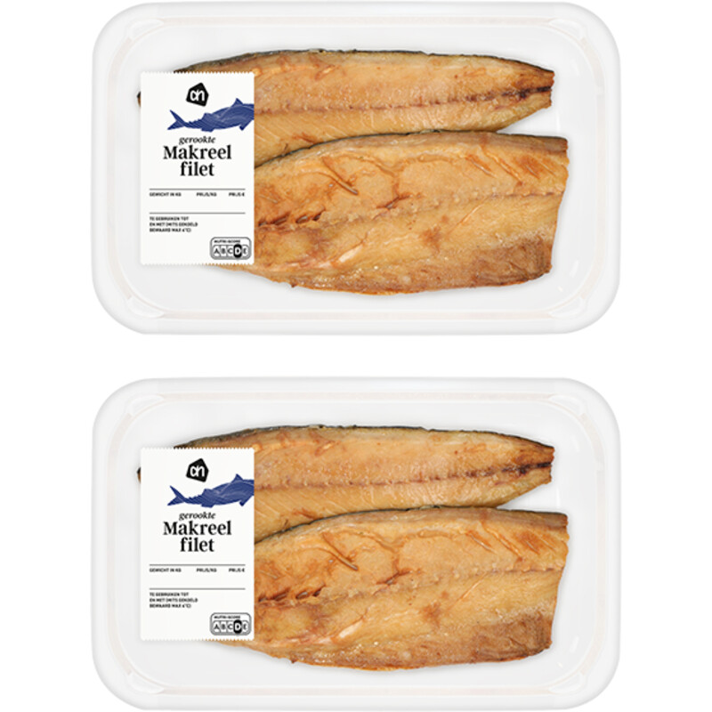 Een afbeelding van AH Gerookte makreelfilet 2-pack