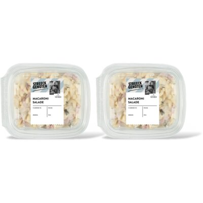 Streeckgenoten Macaronisalade 2-pack