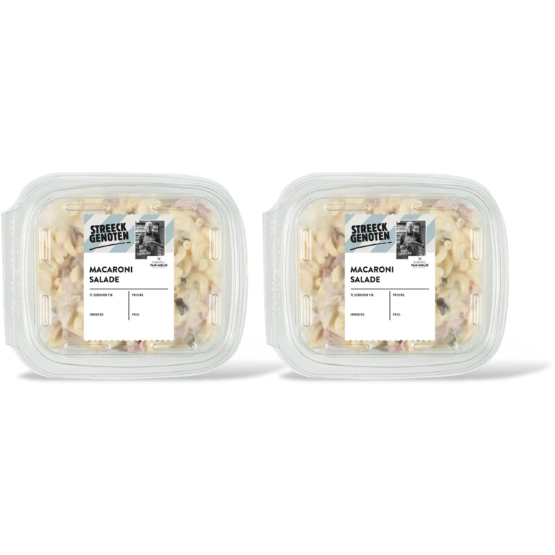 Streeckgenoten Macaronisalade 2-pack