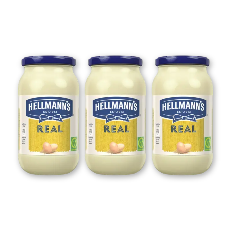 Hellmann's Real mayonaise 3-pack