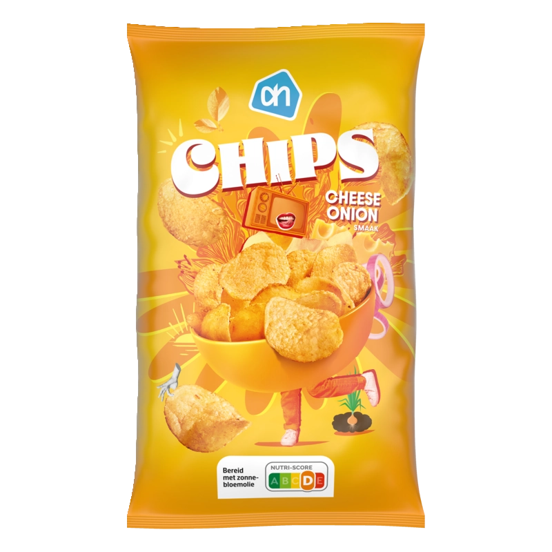 Chips cheese onion