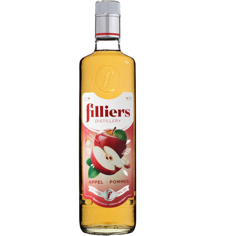 Een afbeelding van Filliers Appel vruchtenjenever bel