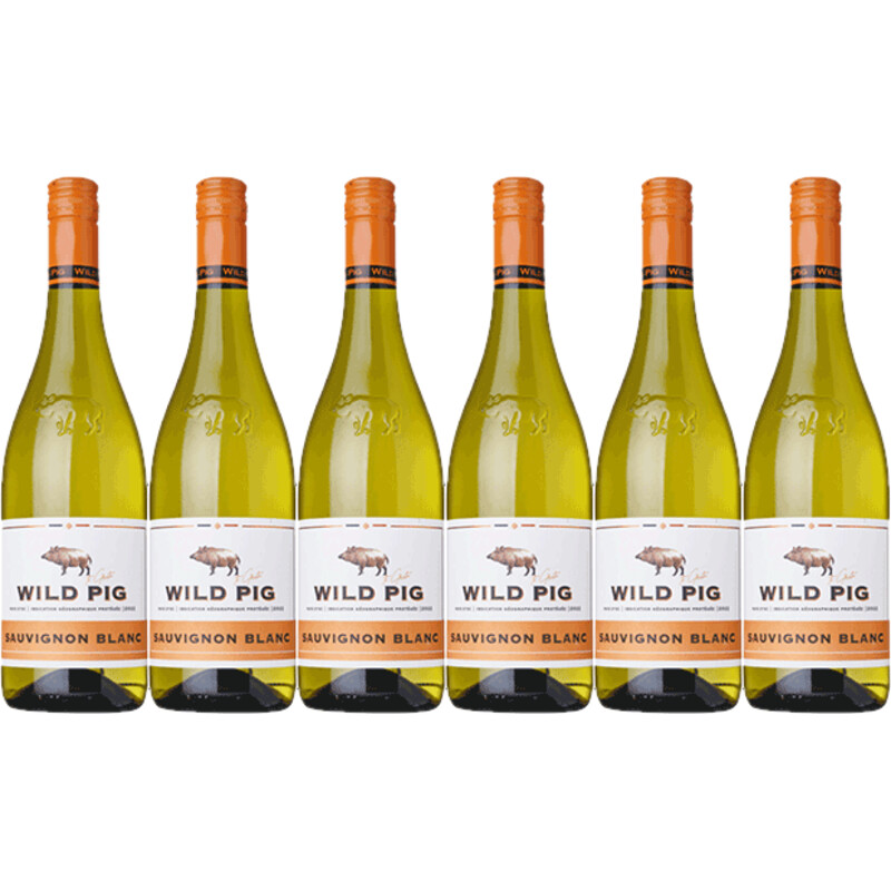 Een afbeelding van Wild Pig Sauvignon blanc 6 flessen