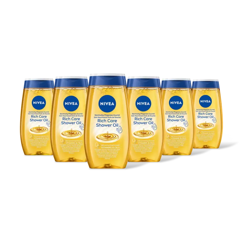 NIVEA Shower oil 6-pack
