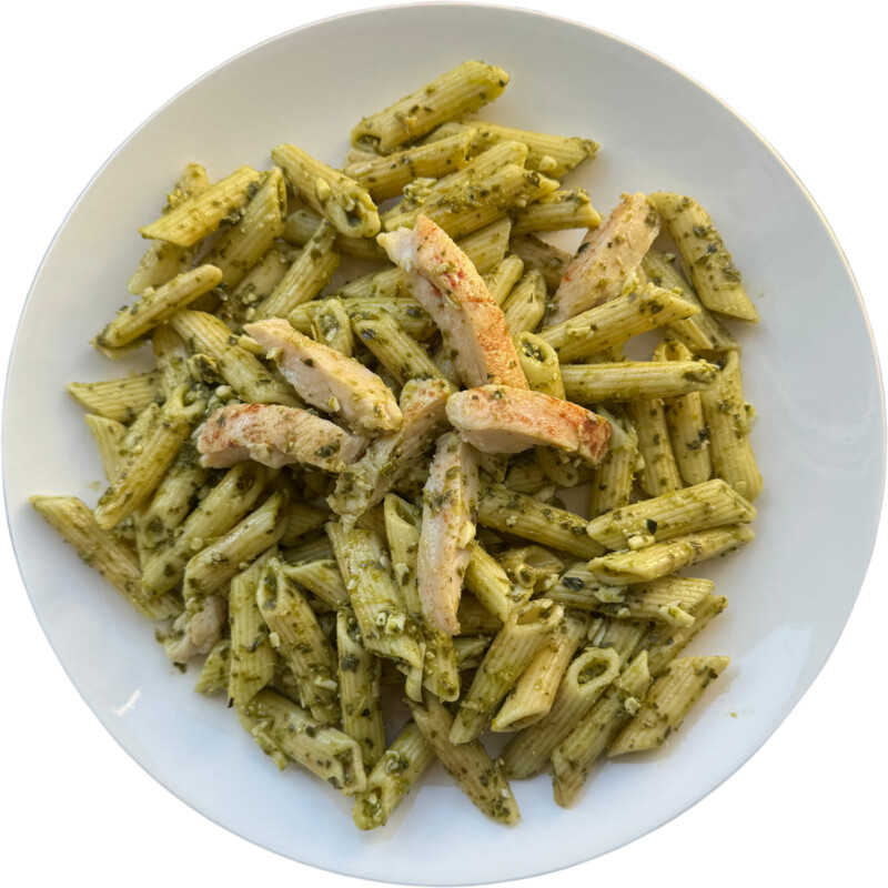 Een afbeelding van Cucina Pasta pesto met gegrilde kip