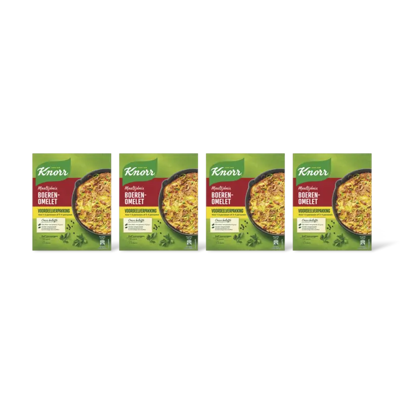 Knorr Maaltijdmix boerenomelet 4-pack