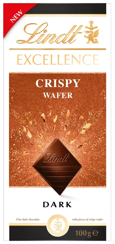 Lindt Excellence crispy wafer dark
