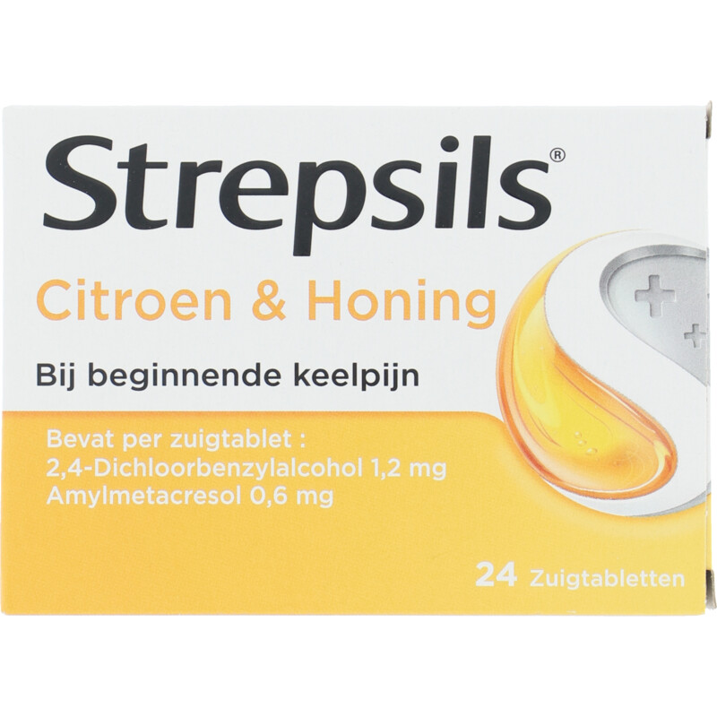 Strepsils Keeltabletten citroen & honing
