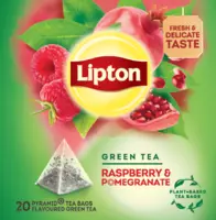 Lipton Raspberry & pomegranate green tea