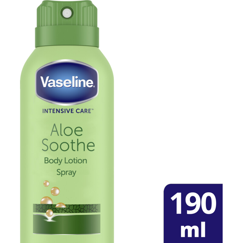 Een afbeelding van Vaseline Bodylotion spray aloe soothe