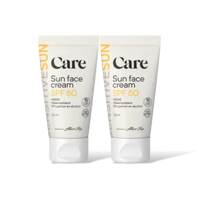pdp-image-Care Sensitive sun face cream spf50 2-pack
