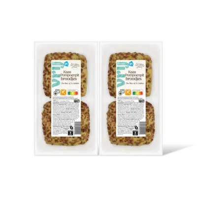 pdp-image-AH Glutenvrij Kaas pompoenpit broodjes 2-pack