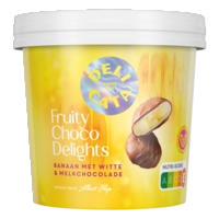 Delicata Fruitbite choco banaan
