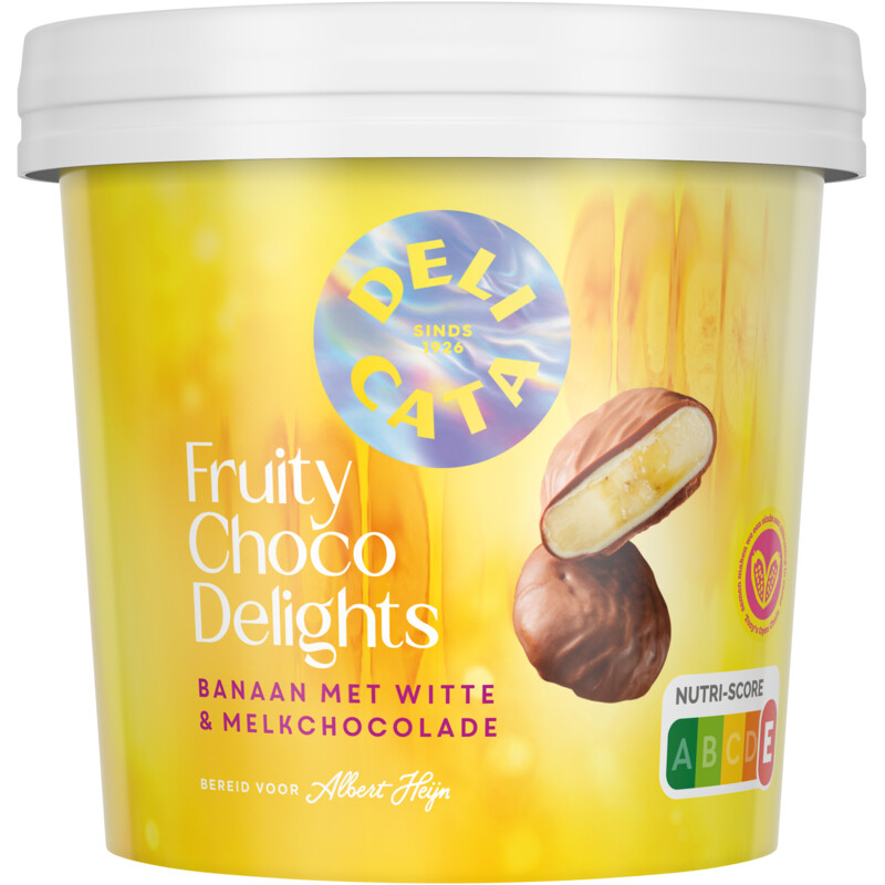 Delicata Fruitbite choco banaan