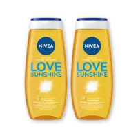 NIVEA Love sunshine douchegel 2-pack