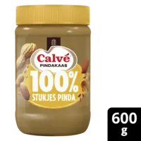 Calvé Pindakaas 100% pinda's grof