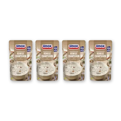 pdp-image-Unox Romige champignonsoep 4-pack