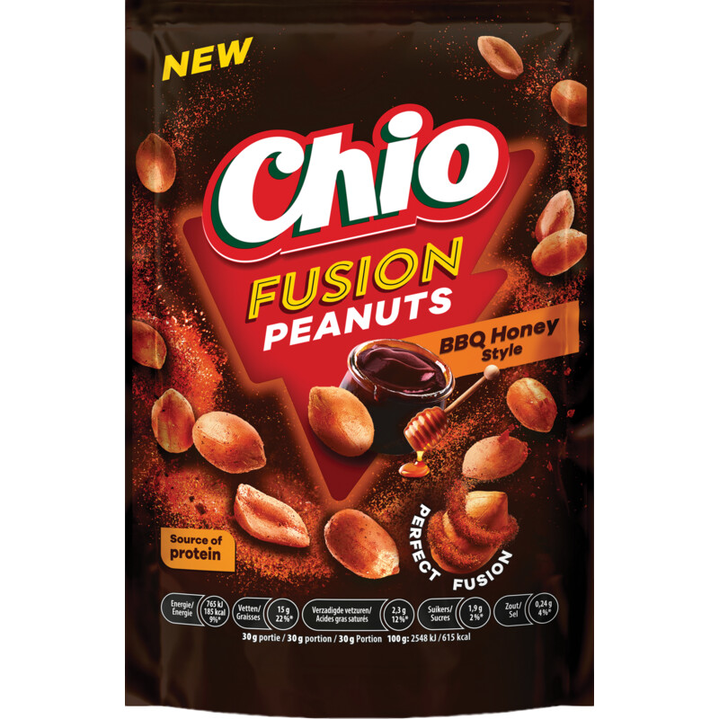 Chio Fusion peanuts BBQ honey style