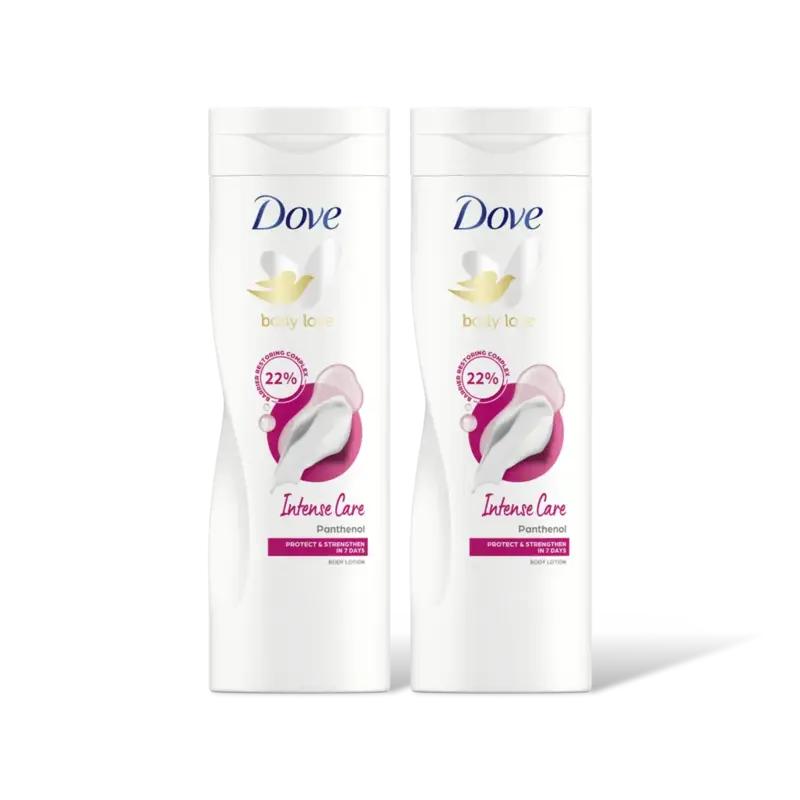 Dove Intense care bodylotion 2-pack