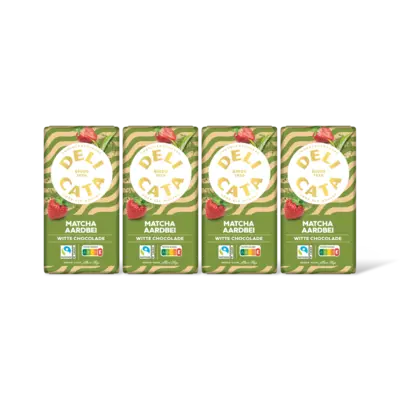 pdp-image-Delicata Reep matcha aardbei witte chocolade 4-pk