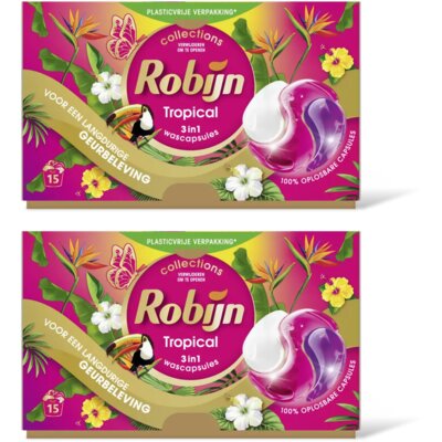 pdp-image-Robijn Collection tropical 3in1 capsules 2-pack