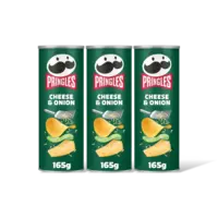 Pringles Cheese & onion 3-pack