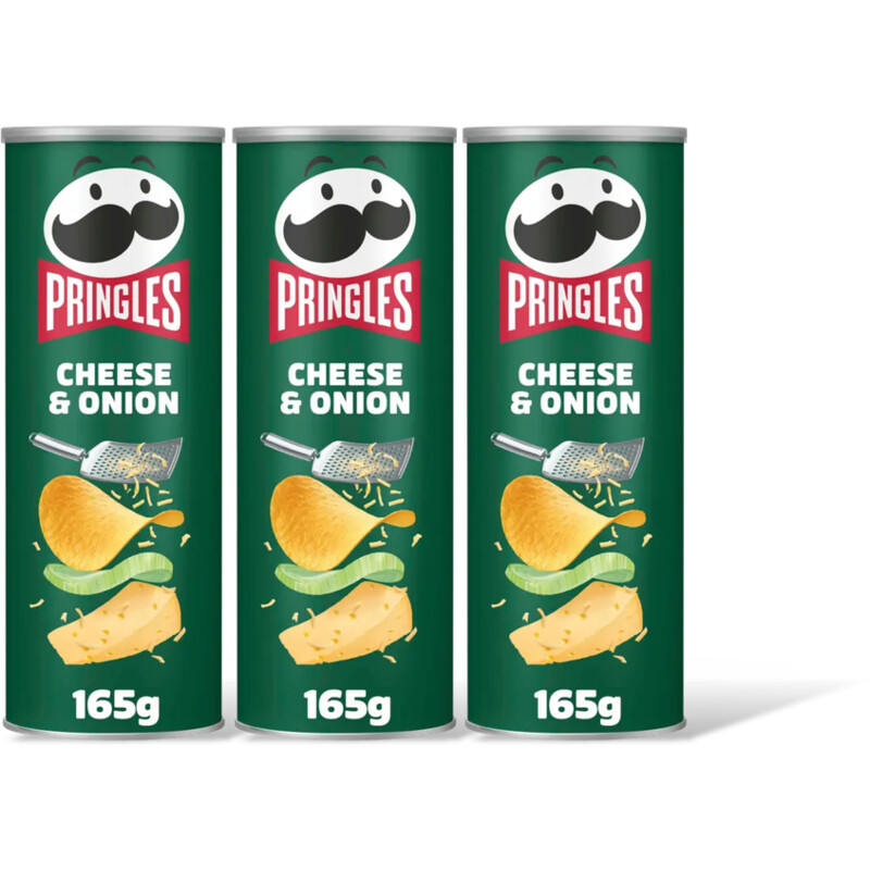 Pringles Cheese & onion 3-pack